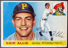 Load image into Gallery viewer, 1955 Topps Baseball #59 Gair Allie Pittsburgh Pirates Vintage MLB Card
