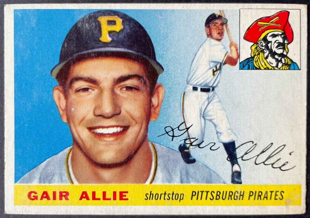 1955 Topps Baseball #59 Gair Allie Pittsburgh Pirates Vintage MLB Card