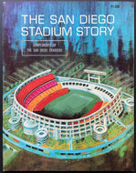 1967 San Diego Chargers Jack Murphy Stadium Opening Ceremony Promo Book NFL