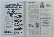 Load image into Gallery viewer, 1968-1969 NHL Program Vancouver Canucks vs Maple Leafs Signed Imlach Keon + More
