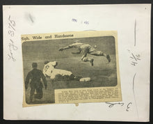 Load image into Gallery viewer, 1939 Boston Bees Brooklyn Dodgers MLB Press Photo Hugh Casey Lou Fette Vintage
