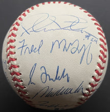 Load image into Gallery viewer, 1997 Atlanta Braves Team Signed Rawlings Baseball 23 Autos Maddux Smoltz JSA LOA
