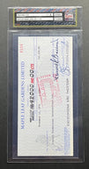 1974 Maple Leaf Gardens Cheque Harold Ballard Signed Autographed NHL Hockey
