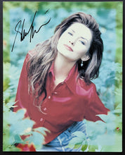 Load image into Gallery viewer, Autographed Signed Young Country Star Shania Twain Photo Music Canada VTG
