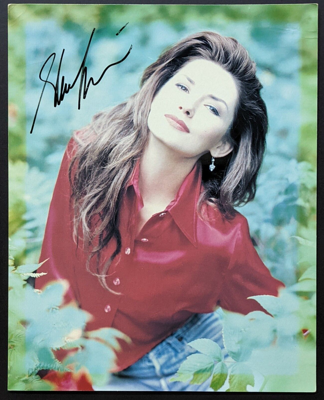 Autographed Signed Young Country Star Shania Twain Photo Music Canada –  Glory Days Sports