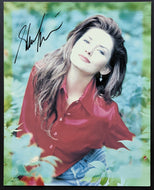 Autographed Signed Young Country Star Shania Twain Photo Music Canada VTG