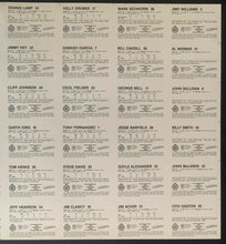 Load image into Gallery viewer, 1986 Toronto Blue Jays MLB Baseball Uncut Card Sheet Fire Safety Toronto Star
