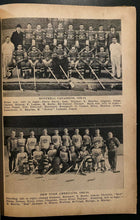 Load image into Gallery viewer, 1934-35 Vintage NHL Original Hockey Guide Rule Book Team Statistics Retro
