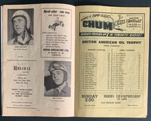 Load image into Gallery viewer, 1960 Car Racing Program CNE Stadium International Sprint Car Championship
