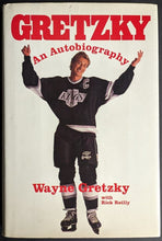 Load image into Gallery viewer, 1990 Wayne Gretzky Signed 1st Edition Hardcover Book Autobiography Autograph JSA
