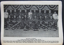 Load image into Gallery viewer, 1949 Hendy Hockey Guide Rules Records and Schedule + Who&#39;s Who in Hockey NHL
