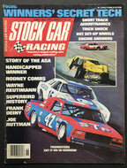 1980 Stock Car Racing Magazine Vintage Automotive Advertising Car Races