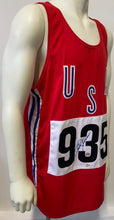 Load image into Gallery viewer, Bruce Jenner Autographed 1976 USA Track Jersey Signed Caitlyn Jenner COA
