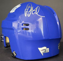 Load image into Gallery viewer, Doug Gilmour Autographed Toronto Maple Leafs Mini Helmet Signed NHL Fanatics
