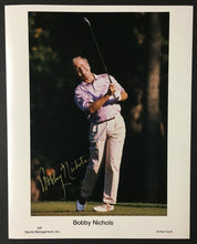 Load image into Gallery viewer, Bobby Nichols Autographed PGA Golf Texas A &amp; M Photo Signed 8X10 Picture
