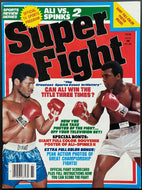 1978 Vintage Boxing Home Program Muhammad Ali Leon Sprinks Title Fight Original