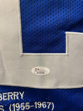 Load image into Gallery viewer, Raymond Berry Signed Custom Baltimore Colts Display Jersey Autographed JSA
