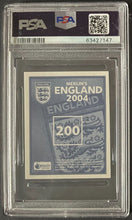 Load image into Gallery viewer, 2004 Merlin England #200 Wayne Rooney PSA MINT 9 Soccer Football Sticker Card
