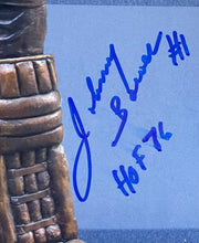Load image into Gallery viewer, Johnny Bower Autographed Signed NHL Hockey Photo HOF76 Inscribed Maple Leafs COA
