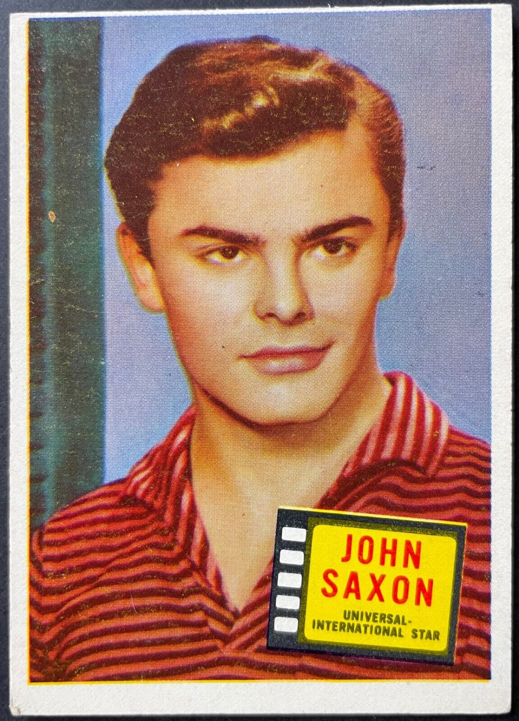 1957 Topps Hit Stars Trading Card John Saxon #64 Non Sports Vintage