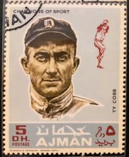 Load image into Gallery viewer, 1969 Champions Of Sport Postage Stamps Ty Cobb George Sisler Honus Wagner

