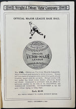 Load image into Gallery viewer, 1924 Wright &amp; Ditson Victor Co. Sporting Goods Catalog Spring + Summer Baseball
