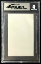 Load image into Gallery viewer, George Harrison Signed Index Card Autographed Beatles Beckett BAS Auto Graded 9
