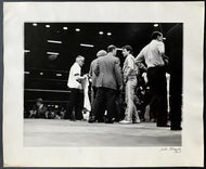 1986 Signed Vintage Mike Tyson James Tillis Photo Autographed By Photographer