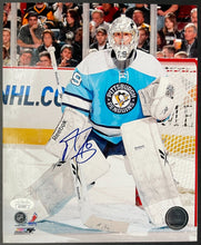 Load image into Gallery viewer, Marc-Andre Fleury Signed NHL Hockey 8x10 Photo Autograph JSA Pittsburgh Penguins
