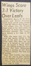 Load image into Gallery viewer, 1954 Maple Leaf Gardens Stanley Cup Semi Final Program Toronto Leafs v Red Wings
