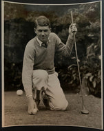 c1927-1931 3 Different B&W Type 1 Photos Golf Star Don Moe Vintage Sports