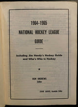 Load image into Gallery viewer, 1964-65 Vintage NHL Hockey Original Six Media Guide Montreal Canadiens Retro
