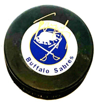 Load image into Gallery viewer, Tony McKegney Signed Buffalo Sabres Hockey Puck Autographed NHL
