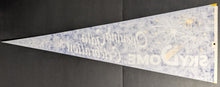 Load image into Gallery viewer, June 3rd 1989 Skydome Opening Gala Pennant Toronto Blue Jays Felt Banner 29&quot;
