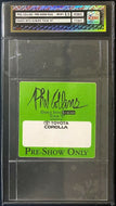 1997 Phil Collins Pre-Show Pass Dance Into Europe Concert Tour iCert Graded Vtg