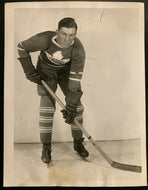 1940 NHL Hockey Type 1 Photo Toronto Maple Leafs Nick Metz Alexandra Studio