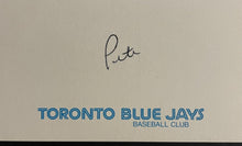 Load image into Gallery viewer, 1979 Toronto Blue Jays Christmas Card Autographed Signed Peter Bavasi MLB VTG
