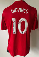 Sebastian Giovinco Autographed TFC Football Jersey Signed Soccer Toronto FC JSA