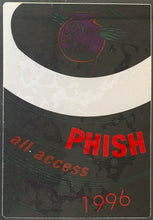 Load image into Gallery viewer, 1996 Phish Summer Tour All Access Pass Vintage Concert Music icert NM+ 7.5
