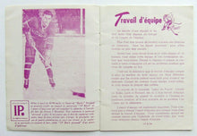 Load image into Gallery viewer, 1950s Rare French Hockey Instructional Booklet By Dick Irvin - Maurice Richard
