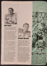 Load image into Gallery viewer, 1971 CNE Stadium CFL Program + Yearbook Toronto Argos - Saskatchewan Roughriders
