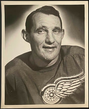 Load image into Gallery viewer, 1963-64 Bill Gadsby Vintage Photo NHL Hockey Detroit Red Wings Hall Of Famer
