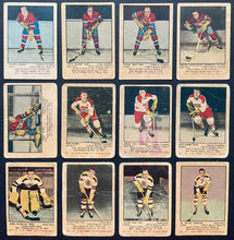 Load image into Gallery viewer, 1951/52 Parkhurst NHL Hockey Card Complete Full Set Graded x4 Howe RC PSA KSA
