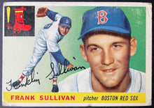 Load image into Gallery viewer, 1955 Topps Baseball #106 Frank Sullivan Boston Red Sox Vintage MLB Card
