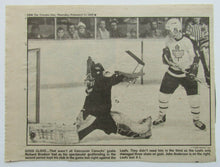 Load image into Gallery viewer, 1982 Maple Leaf Gardens 50th Anniversary Program + Tickets Toronto vs Vancouver
