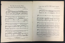 Load image into Gallery viewer, 1908 Take Me Out To The Ball Game Original Sheet Music Ida Burt Laurence Cover
