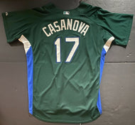 2007 Raul Casanova Batting Practice Team Issued Baseball Jersey Tampa Bay Rays