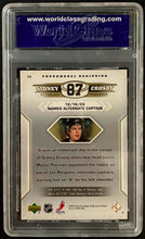Load image into Gallery viewer, 2005-06 Upper Deck Sidney Crosby Rookie Phenomenal Beginnings #13 WCG 10 Gem-MT
