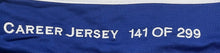 Load image into Gallery viewer, Johnny Bower Autographed Career Jersey 141 / 299 Signed NHL Toronto Maple Leafs

