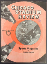 Load image into Gallery viewer, 1936 Chicago Stadium NHL Hockey Program Howie Morenz Last Blackhawks Game Played
